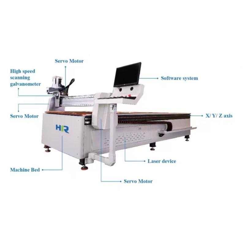 Laser etching machine